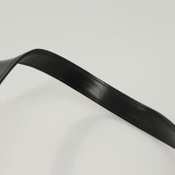 GUCCI Shoulder Bag Leather Black Silver - Picture 8 of 13